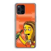 Jamie Lee Simpson: Oppo Find X3 Pro Transparant Hoesje