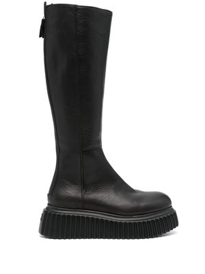 AGL bottes Milagros en cuir - Noir AGL bottes Milagros en cuir - Noir