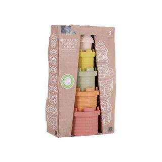 Jipy bioplastic stapel kasteel 5 delig