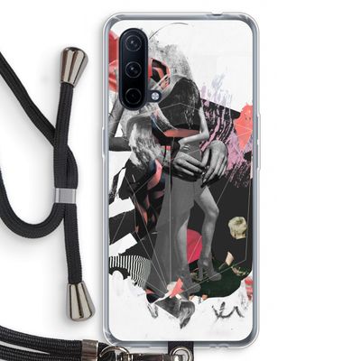 Dissimulation du réel: OnePlus Nord CE 5G Transparant Hoesje met koord