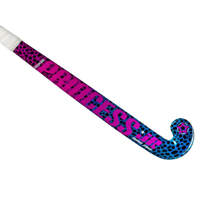 Hockeystick Junior Woodcore Leo Paars Roze