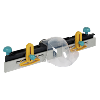 Wolfcraft Parallelle freesaanslag | Voor machinetafels MASTER cut | 1 stuk - 6901000