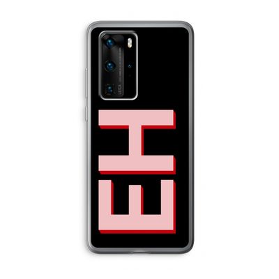 Monogram: Huawei P40 Pro Transparant Hoesje