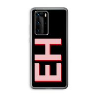 Monogram: Huawei P40 Pro Transparant Hoesje