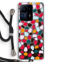 Colored Giraffe: Xiaomi Mi Mix 4 Transparant Hoesje met koord