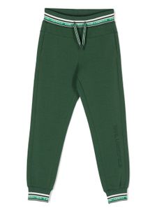 Karl Lagerfeld Kids pantalon de jogging à logo imprimé - Vert