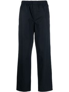 ASPESI pantalon droit à taille élastiquée - Bleu