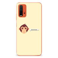 Xiaomi Poco M3 Telefoonhoesje met Naam Monkey - thumbnail