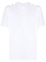 Alexander McQueen t-shirt en coton à logo brodé - Blanc - thumbnail