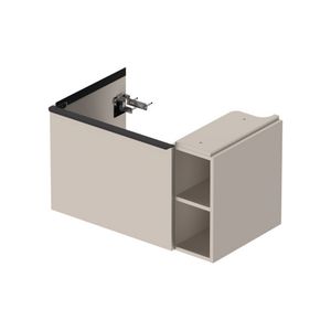 Badmeubel Duravit D-Neo Wand 78.4x45.2x44 cm Links Mat Taupe Duravit