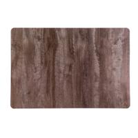 Tafel placemats - houten planken print - 43 x 28 cm - pvc - onderleggers