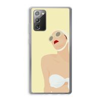 Summer: Samsung Galaxy Note 20 / Note 20 5G Transparant Hoesje