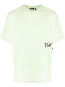 FIVE CM t-shirt Peace en coton - Vert