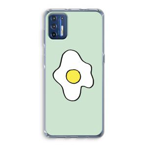 Spiegelei: Motorola Moto G9 Plus Transparant Hoesje