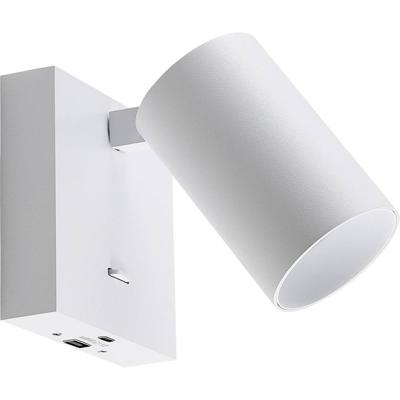 Deko Light Can Tilt eckig USB, 1x 7,5 W GU10, Weiß 341339 Wandopbouwarmatuur GU10 7.5 W Wit