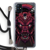Hell Hound and Serpents: OnePlus Nord N10 5G Transparant Hoesje met koord