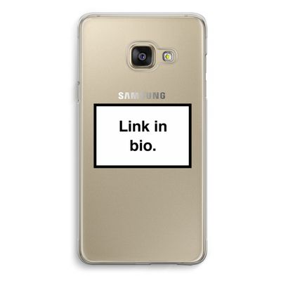 Link in bio: Samsung A3 (2017) Transparant Hoesje