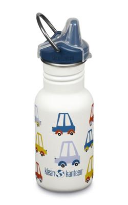 Klean Kanteen Kid Classic Narrow 355ml/12oz + Sippydop Drinkfles Happy Flowers 355ml