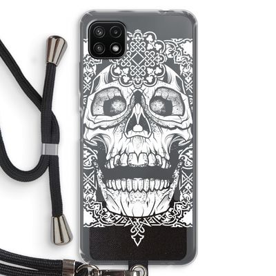 Seek & Destroy: Samsung Galaxy A22 5G Transparant Hoesje met koord