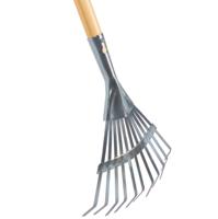 Mini-gazonhark verzinkt 75cm steel - Talentools