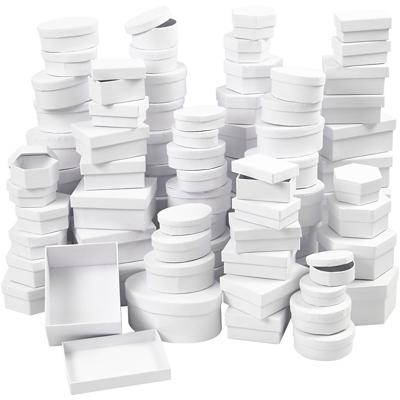 Creativ Company Dozen, d 5,5-16 cm, inhoud kan variëren , wit, 168 div/ 1 doos
