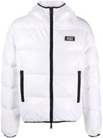 DSQUARED2 veste à patch logo - Blanc - thumbnail