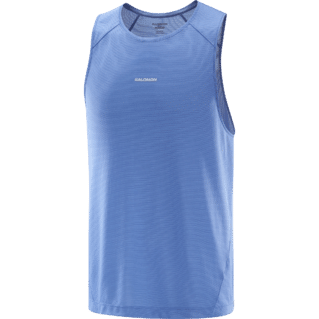 Salomon Shakeout Core Tank heren - BLAUW - Heren