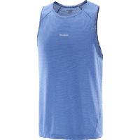 Salomon Shakeout Core Tank heren - BLAUW - Heren