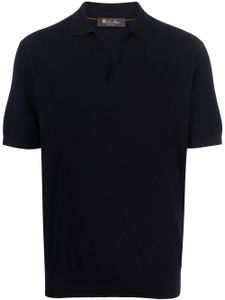 Loro Piana polo à manches courtes - Bleu