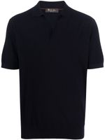 Loro Piana polo à manches courtes - Bleu