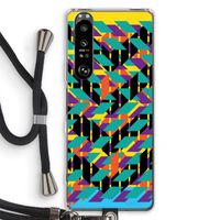 Skew Bee 1: Sony Xperia 1 III Transparant Hoesje met koord