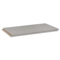 Leen Bakker - Legplankenset Dex (2 Stuks) - 87 Cm - Spaanplaat - Grijs