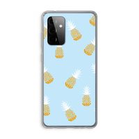 Ananasjes: Samsung Galaxy A72 Transparant Hoesje