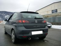 InoxCar uitlaat passend voor Seat Ibiza 6L 1.4 16v (100pk) 2002- 120x80mm IXSEIB13120 - thumbnail