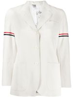 Thom Browne blazer à rayures RWB - Tons neutres