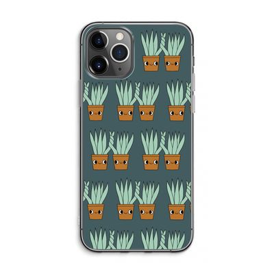 Sansevieria: iPhone 11 Pro Max Transparant Hoesje
