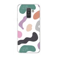 Memphis Shapes: Samsung Galaxy A6 Plus (2018) Transparant Hoesje