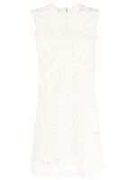 Dolce & Gabbana sleeveless lace minidress - Tons neutres