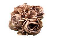 Boeket oudroze rozen en hortensia's - Buitengewoon de boet