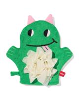 HEMA Washand monster groen