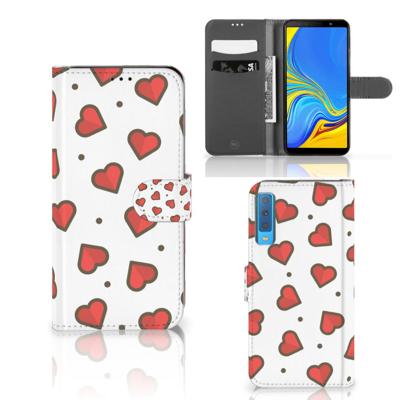 Samsung Galaxy A7 (2018) | Telefoon Hoesje | Hearts