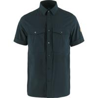 Fjallraven Abisko Trekking SS Shirt Heren Dark Navy XL