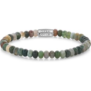 Rebel and Rose RR-60111-S Rekarmband Beads Indian Summer Round Slices 6 mm