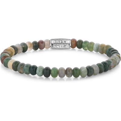 Rebel and Rose RR-60111-S Rekarmband Beads Indian Summer Round Slices 6 mm