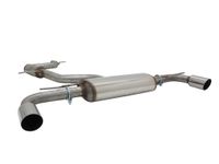 Viking Choice  Complete sportuitlaat RVS voor VW Golf 6 GTi 90mm - thumbnail