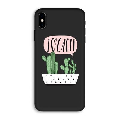 I love cacti: iPhone XS Max Biologisch afbreekbaar hoesje