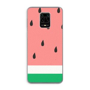 Watermeloen: Xiaomi Redmi Note 9 Pro Transparant Hoesje