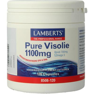 Lamberts Pure visolie 1100mg omega 3