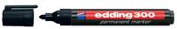 edding permanent marker 300 zwart