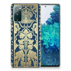 Samsung Galaxy S20 FE TPU Case Beige Flowers